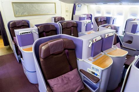 thai airways business class 777|Airline Review: Thai Airways – Business Class (Boeing 777 .